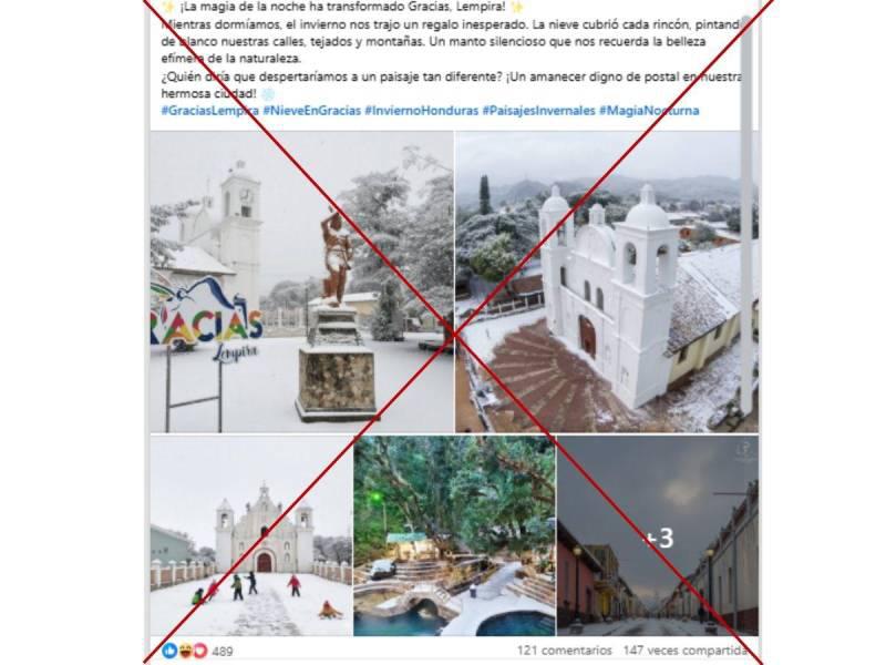 Captura de pantalla a una publicación de Facebook hecha el 26 de septiembre de 2025.