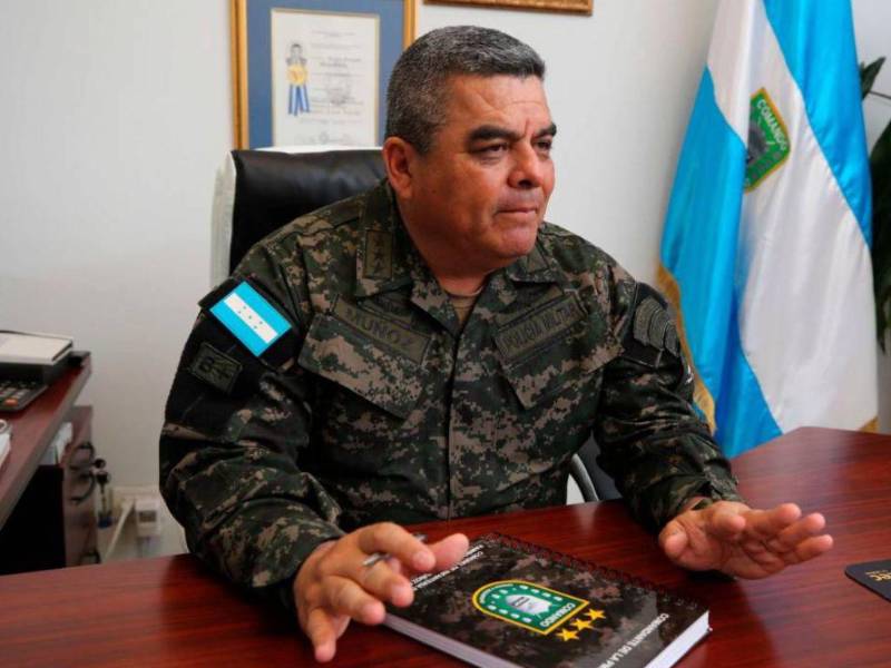 Ramiro Fernando Muñoz, comandante de la Policía Militar de Orden Público (PMOP).