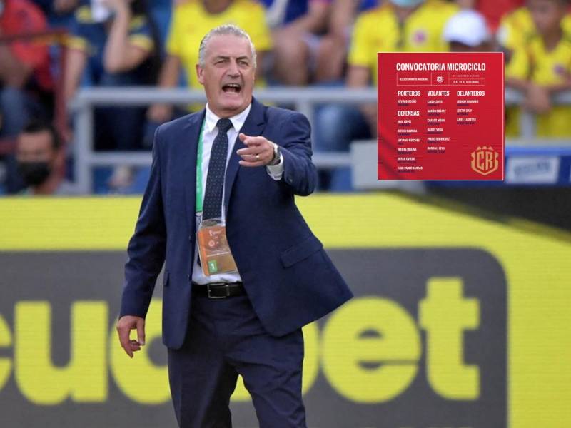 ¿Con legionarios? Costa Rica lanza convocatoria para microciclo pensando en Honduras