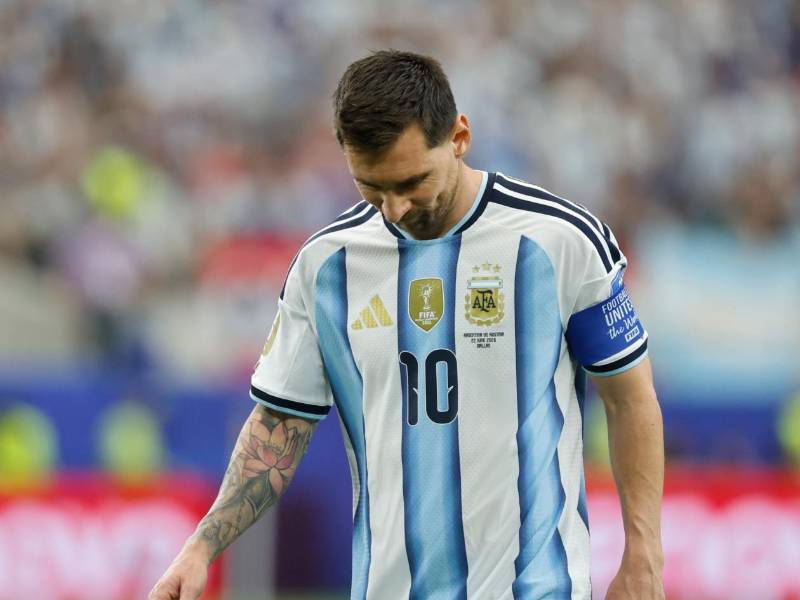 Lionel Messi no verá acción de titular en el Argentina vs Jordania.