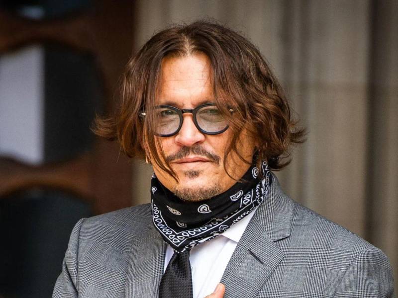 El actor y cantante Johnny Depp.