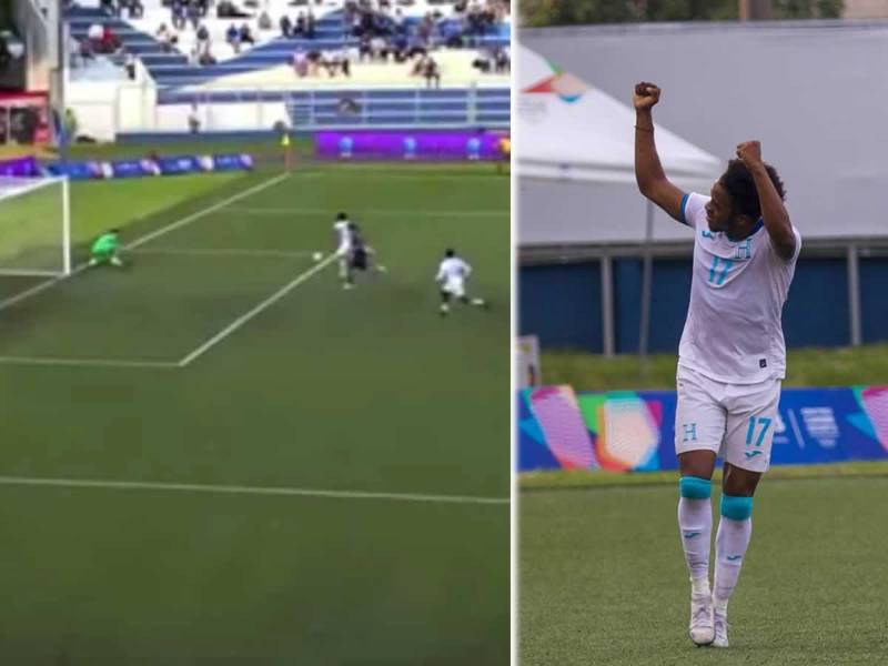 Exon Arzú marcó el gol de la victoria de Honduras ante El Salvador para quedarse con la medalla de bronce en los Juegos Centroamericanos y del Caribe 2023.