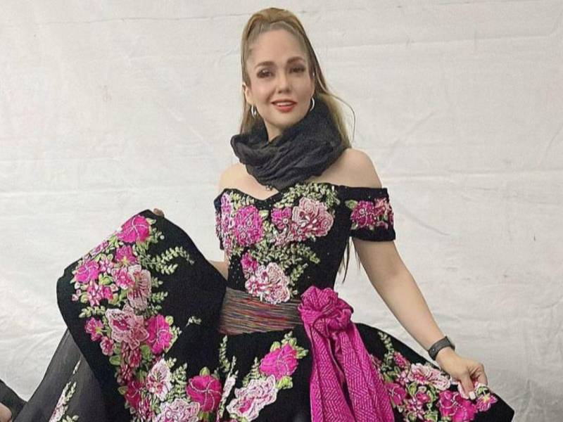 La cantante Heidy Infante.