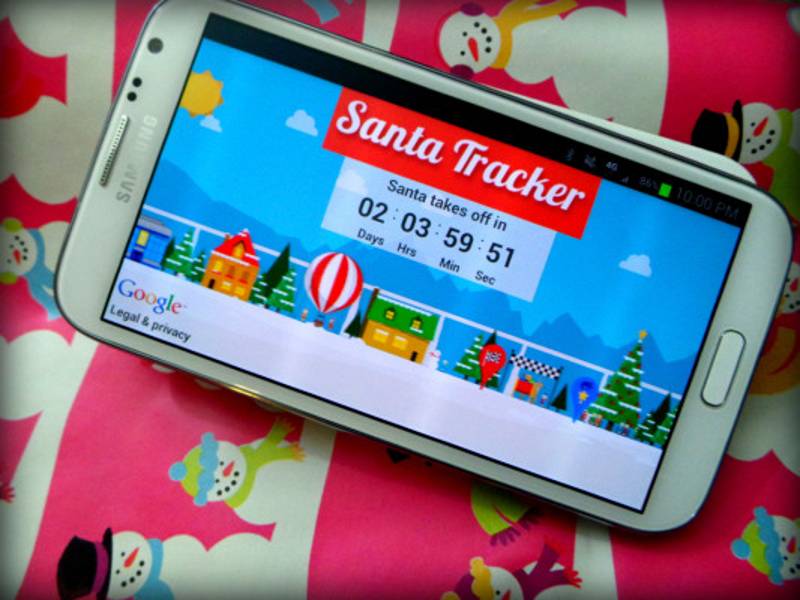 Los usuarios podrán utilizar sus celulares y las tabletas para seguir a Santa Claus.