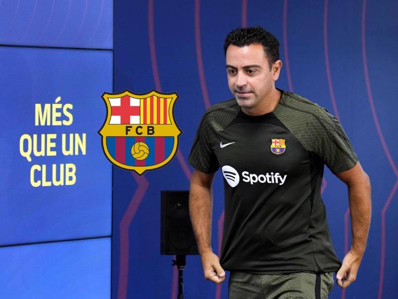 Xavi Hernández, entrenador del FC Barcelona.