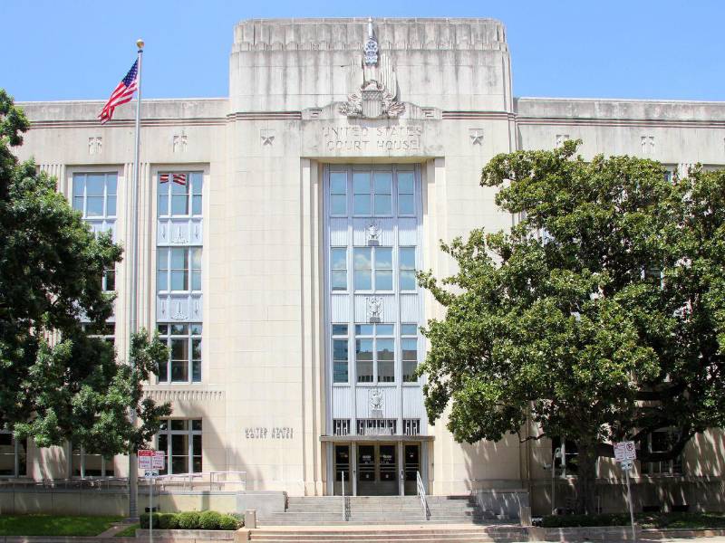 Corte Federal en Austin, Texas. Fotografía referencial.