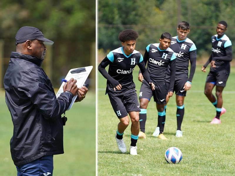 La Sub-23 de Honduras trabajó pensando en el partido contra Estados Unidos y Bernardo Redín prepara cambios en el 11 titular.
