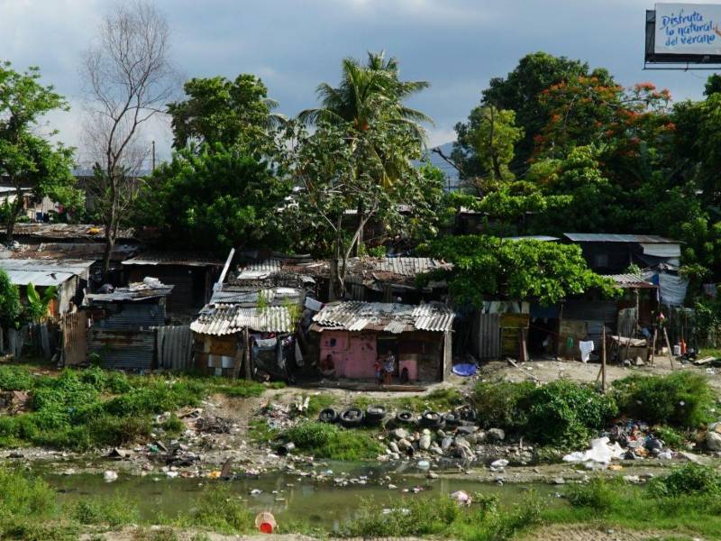 En San Pedro Sula, más de medio millón de hondureños viven en zonas vulnerables.