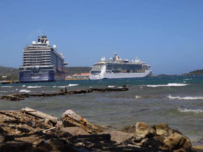 La llegada de cruceros a Honduras, específicamente a la isla de Roatán, ha aumentado significativamente.