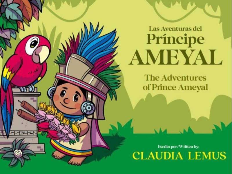 La presentación del libro en San Pedro Sula fue el 6 de septiembre de 2025. En Amazon, su lanzamiento fue el 10 de julio. Esta es la portada de la obra infantil.