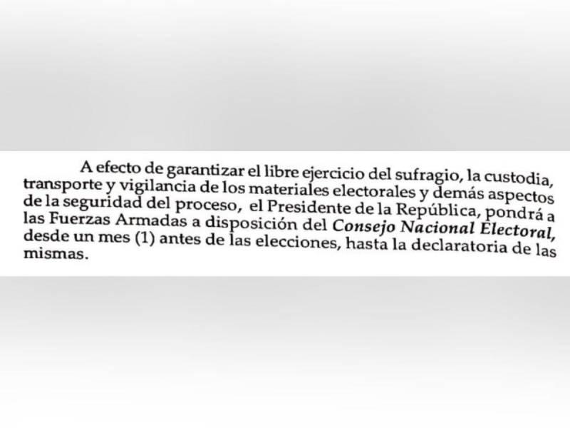 Captura de pantalla al artículo 272 de la Constitución de la República.