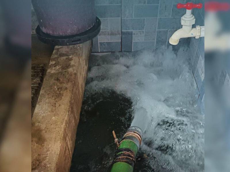 En Tegucigalpa, la mayoría de colonias se abastece de cisternas.