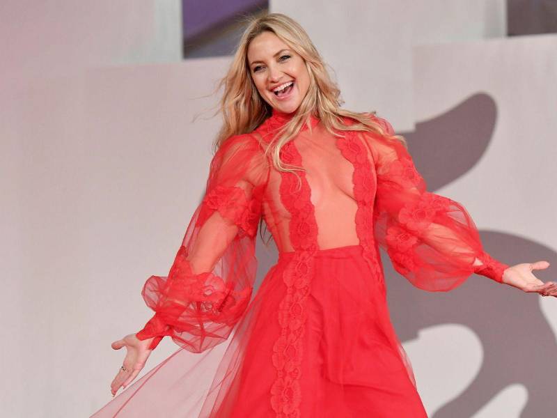 La actriz y cantante estadounidense Kate Hudson.