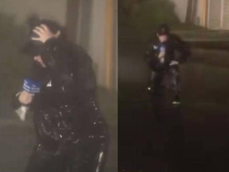 Captura de pantalla del vídeo que se viralizó en redes sociales.