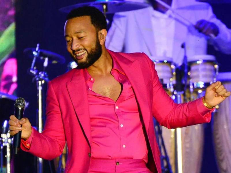 El cantante John Legend.