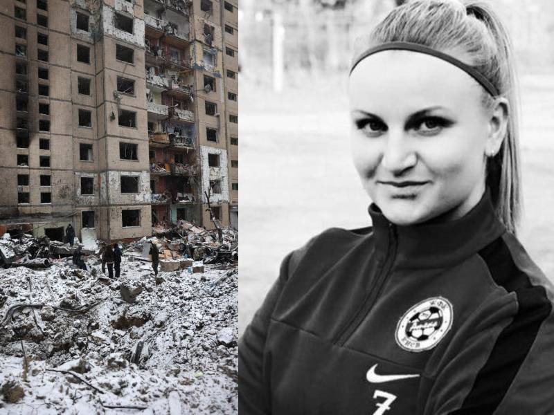 El mundo del fútbol nuevamente está de luto tras la muerte de la jugadora ucraniana Viktoriya Kotlyarova en un bombardeo ruso.