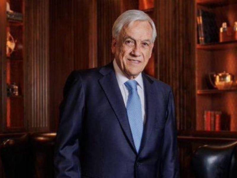 Fotografía en vida del expresidente de Chile, Sebastián Piñera.
