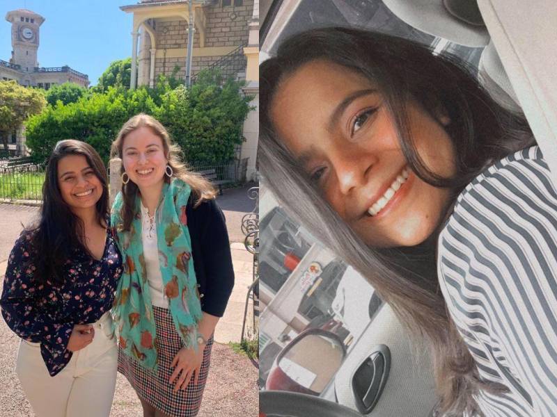 Ana Cabanillas Alfaro a sus 29 años se ha convertido en una embajadora de la cultura hondureña en Niza, Francia en donde saca su maestría y además trabaja como traductora en la Université Côte d’azur.