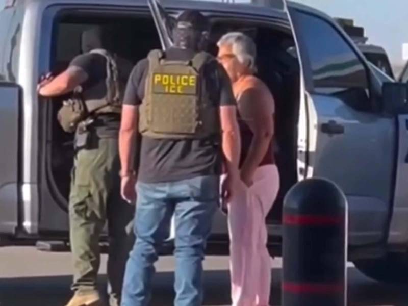 La adulta mayor fue detenida por agentes de ICE en Chaparral, Nuevo México, cuando se dirigía a recibir su tratamiento de quimioterapia.