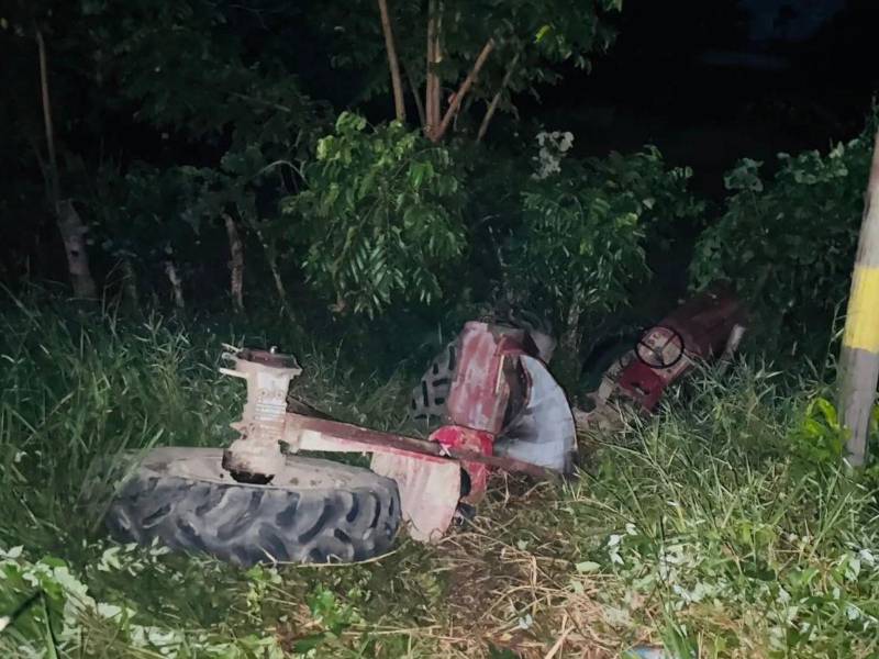 Niño muere atropellado por rastra en Omoa, Cortés.