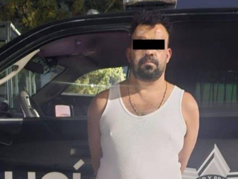 La detención se registró en el sector conocido como Mesón Estrella, específicamente en el cruce de las calles Aramberri y Juan Méndez.