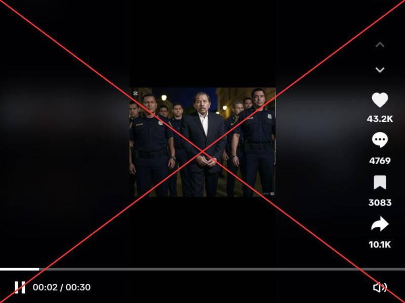 Captura de pantalla a una publicación de TikTok hecha el 17 de diciembre de 2024.