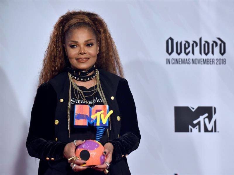 La cantante estadounidense Janet Jackson.