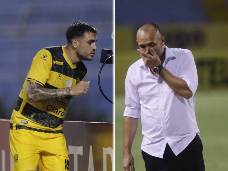 Ramiro Rocca le dedicó uno de sus goles al ‘Palomo’ Rodríguez, con quien tuvo rencillas en el Real España.