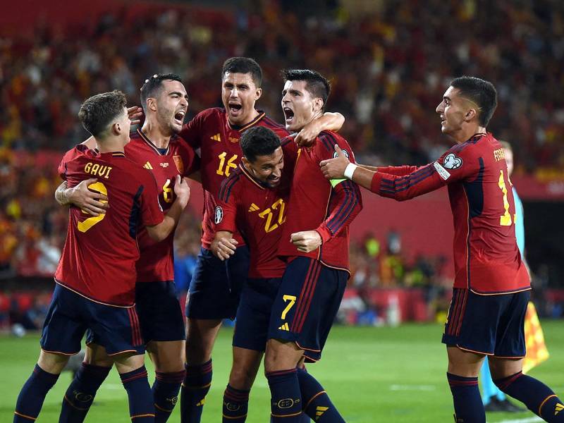 La Selección de España derrotó de local 2-0 a Escocia en las eliminatorias a la Eurocopa 2024.