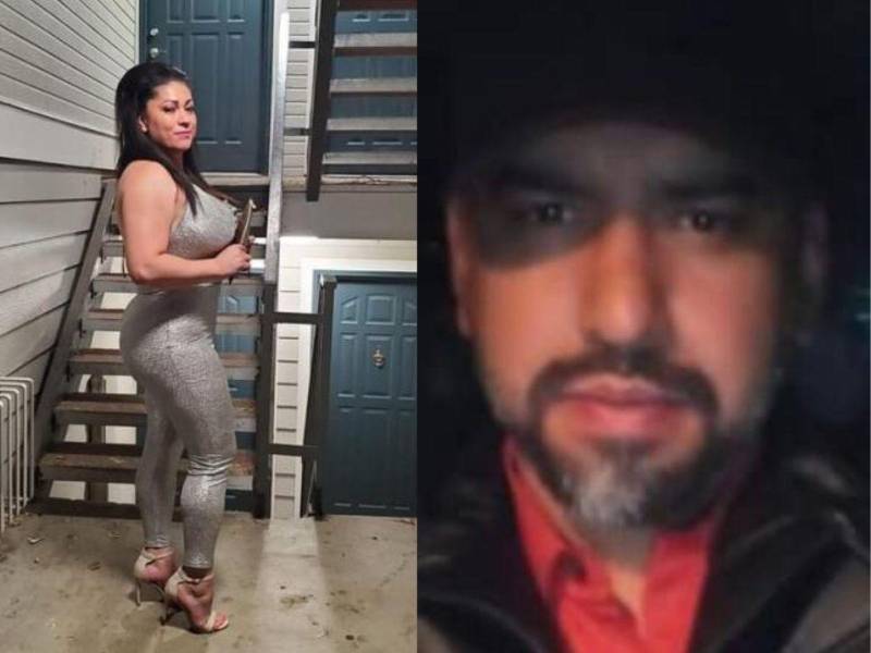 Suany Lizeth Melgar Almendárez fue asesinada supuestamente por el mexicano José Bustamante (derecha).