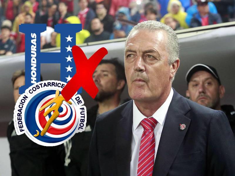 Gustavo Alfaro, entrenador de Costa Rica, podría quedarse sin dirigir en el repechaje ante Honduras.