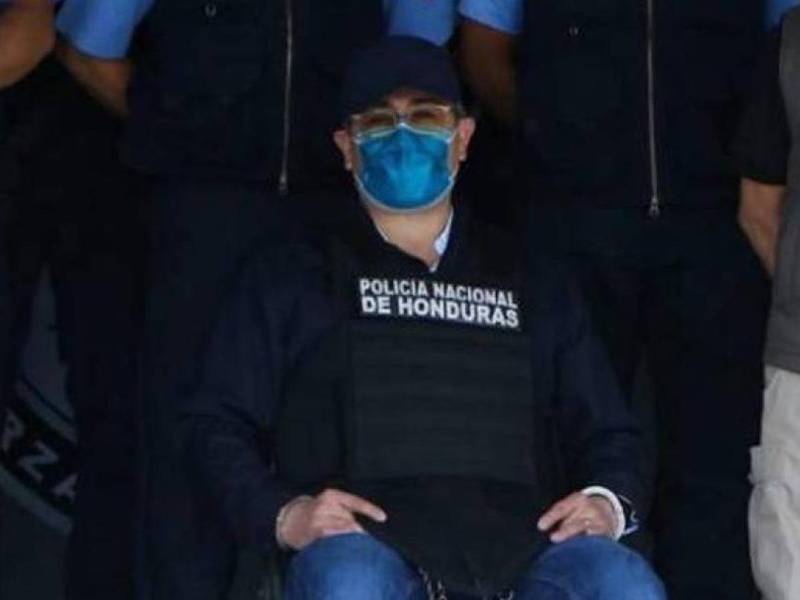 El expresidente hondureño Juan Orlando Hernández, fue extraditado en abril de 2022 a Estados Unidos.