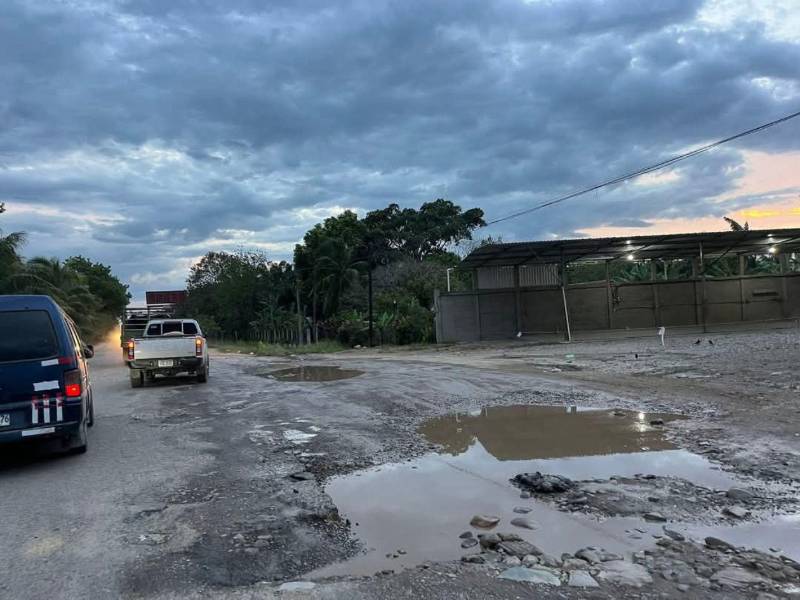 Es una odisea para los conductores transitar por estas vías dañadas, la situación ha empeorado en los últimos dos años, aseguran transportistas.
