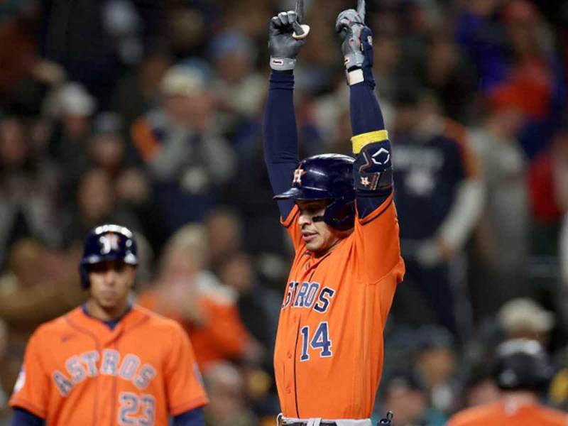 ¡Mauricio Dubón conectó su décimo cuadrangular de la temporada!