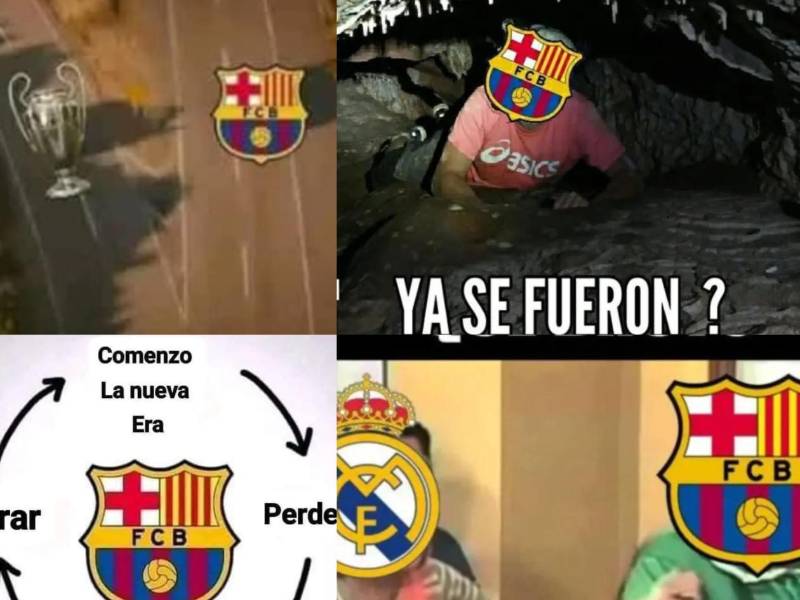 Estallan las redes sociales con burlas al FC Barcelona tras ser eliminado por Atlético de Madrid en la fase de cuartos de final de la UEFA Champions League,