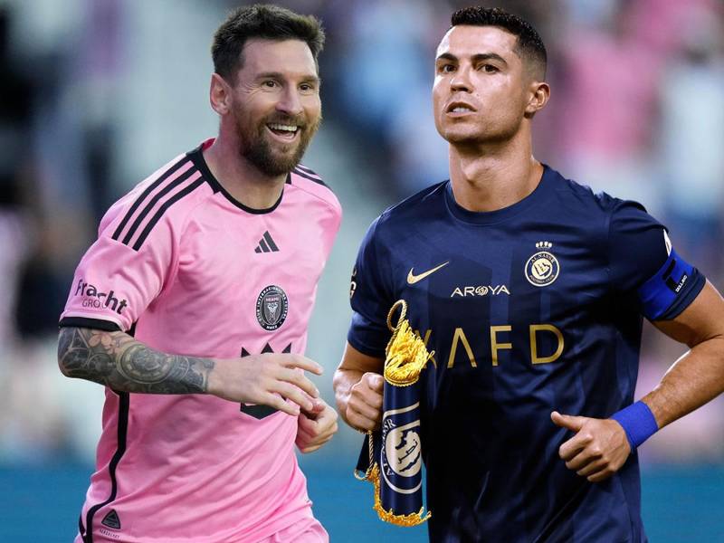 Messi supera a Cristiano Ronaldo en el actual valor del mercado de pases, según Transfermarkt.