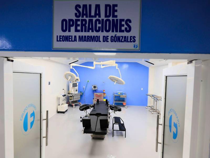 La nueva sala de operaciones está equipada con tecnología de alta gama, procedente de Alemania, Estados Unidos y Corea del Sur.