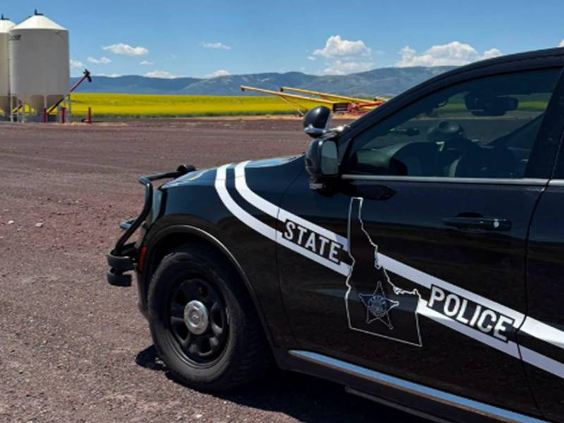 Imagen de una patrulla policial de Idaho State Police. Fotografía tomada de https://www.facebook.com/IdahoStatePolice/photos.
