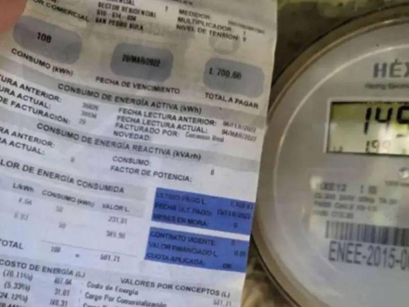 En el valle de Sula se concentra aproximadamente el 53% del consumo de energía eléctrica que suministra la Empresa Nacional de Energía Eléctrica.