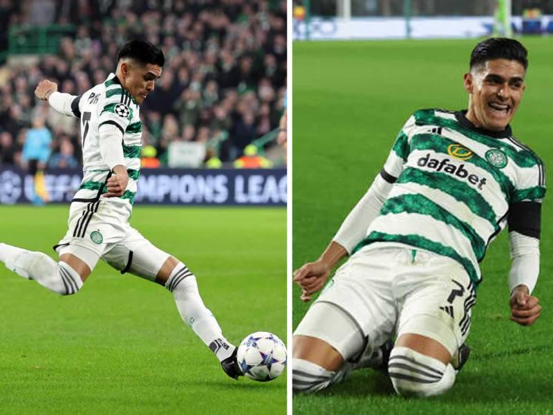 Luis Palma marcó su primer gol en la Champions League con el Celtic de Glasgow ante el Atlético de Madrid.