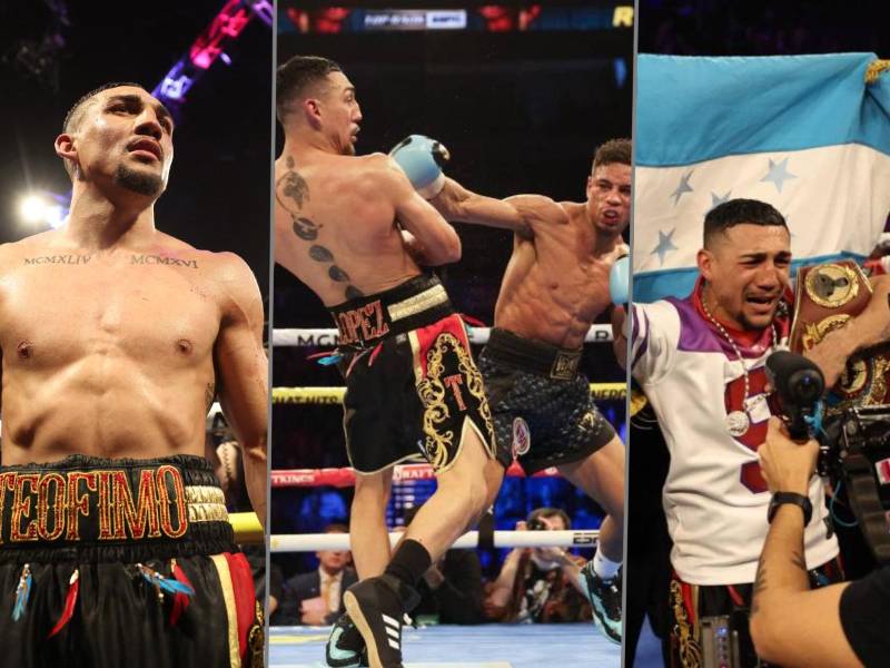 El boxeador de sangre hondureña, Teófimo López, sufrió este jueves ante el estadounidense Jamaine Ortiz, pero retuvo la corona del Título Mundial del Peso Superligero del Boxeo.