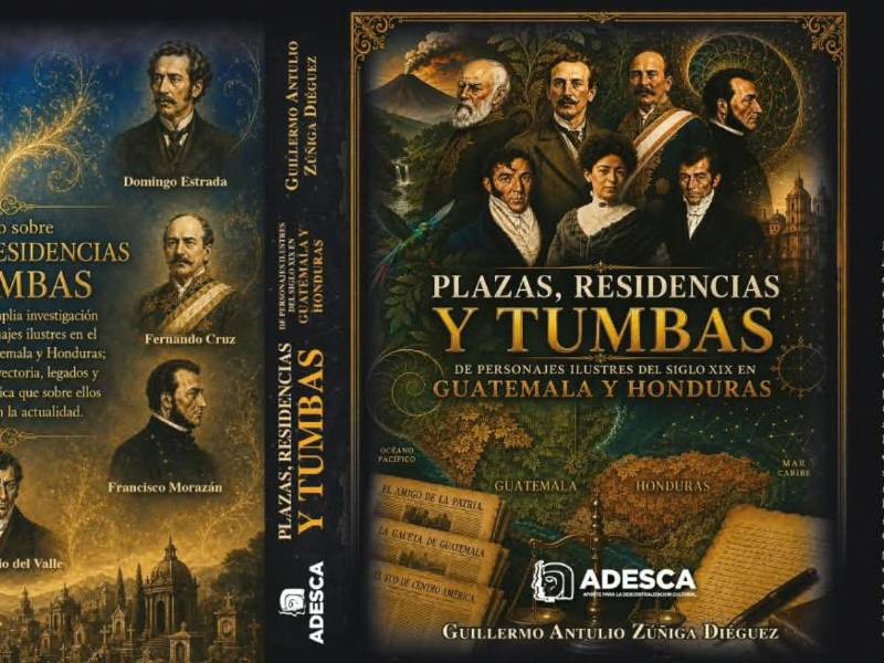 En su libro, Zúñiga relata su fascinante investigación en busca de los lugares de descanso final de los próceres centroamericanos.