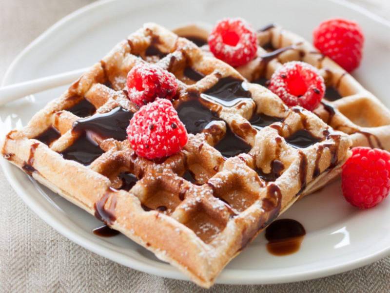 Receta para hacer unos ricos waffles