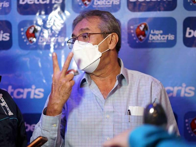 Wilfredo Guzmán, presidente de la Liga Nacional.