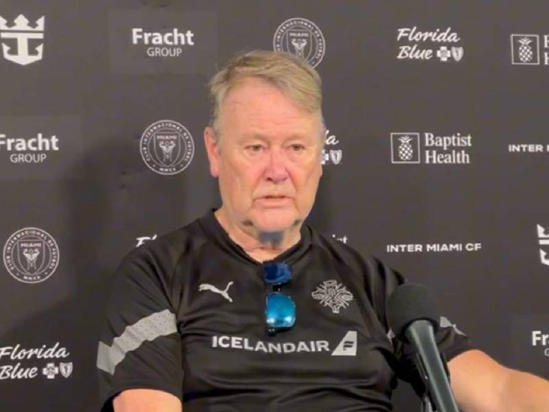 Åge Hareide, entrenador de la selección de Honduras en conferencia de prensa previo al amistoso ante la “H”.