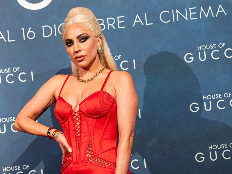 La cantante y actriz estadounidense Lady Gaga.