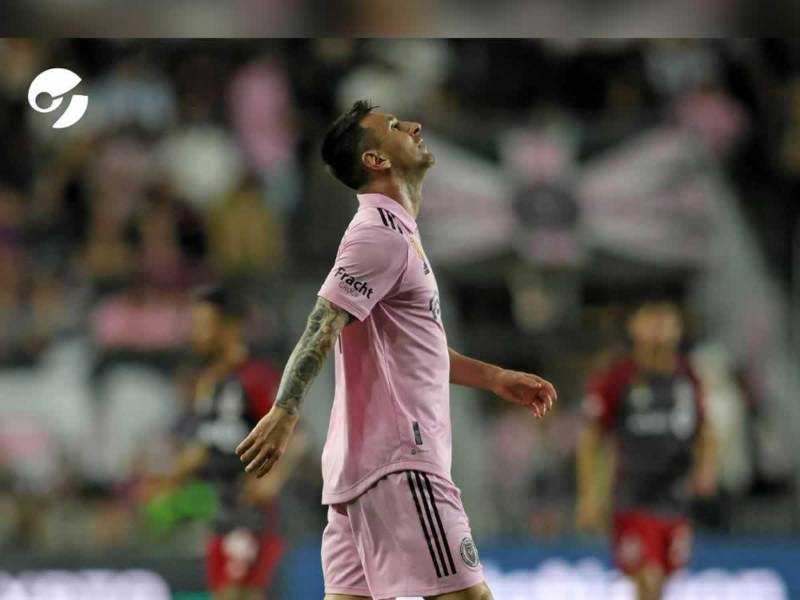 Lionel Messi se fue lesionado en el partido del Inter Miami contra el Toronto en la MLS.