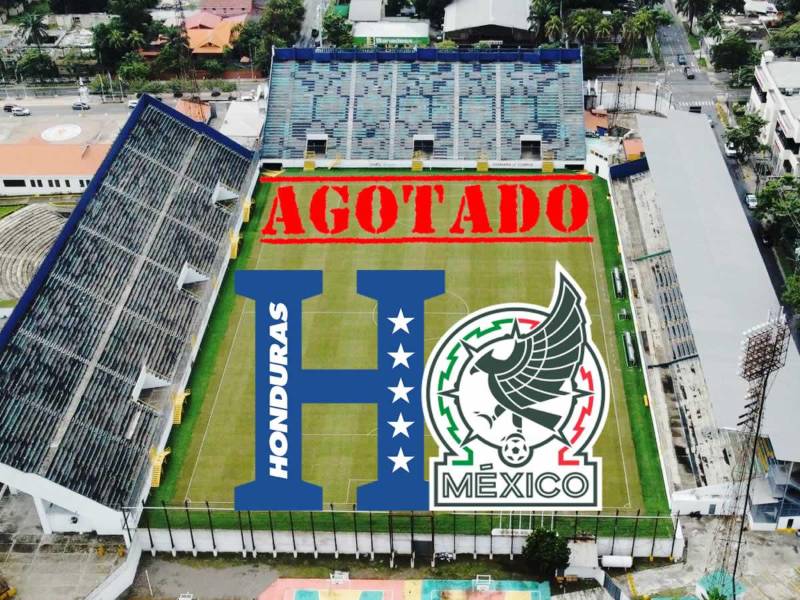 El estadio Morazán recibirá el partido Honduras - México en la Nations League y será a estadio lleno.