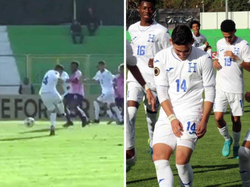 Edwin Munguía marcó el gol en una jugada de laboratorio contra Bermudas.