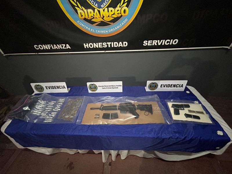 Evidencia en manos de autoridades que será añadida al expediente investigativo.